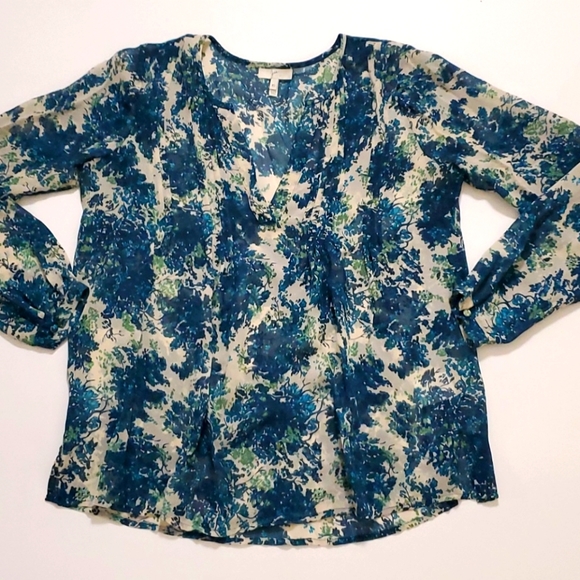Joie Tops - Joie Cantoria blouse in lagoon size xsmall